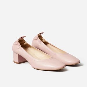 Everlane Day Heel in Pale Rose